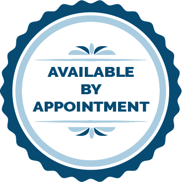 Available By Appointment Badge